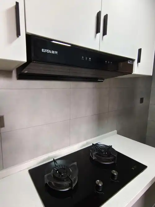 小厨房隐藏式抽油烟机很实用#厨房好物