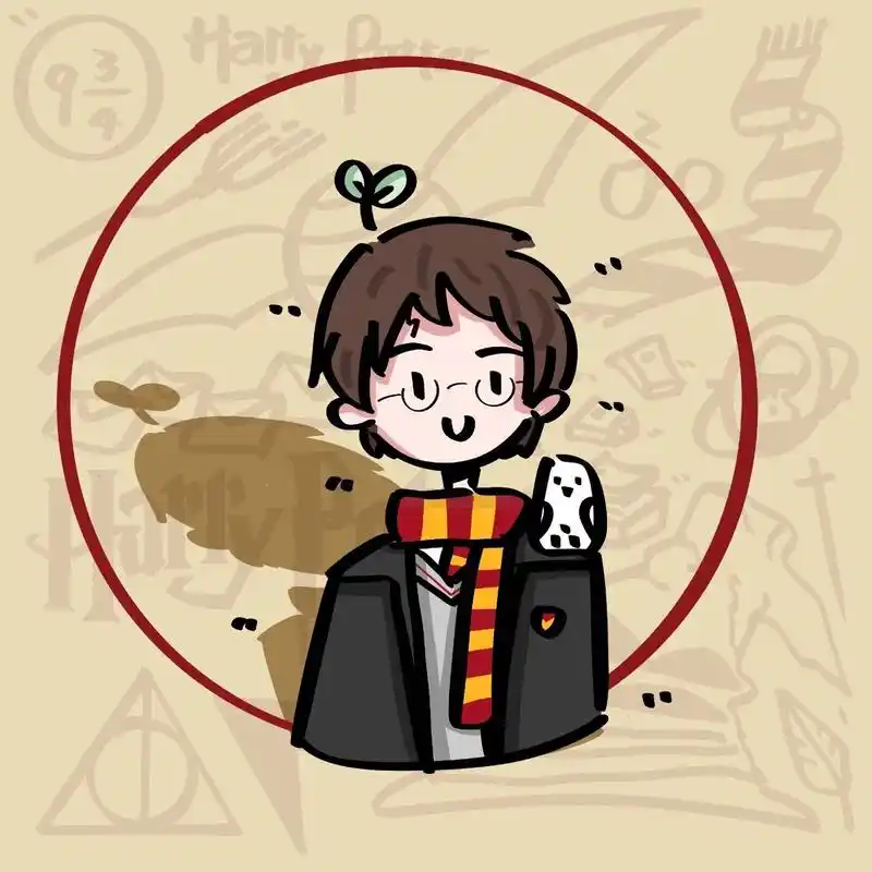 哈利波特头像无水印 哈利波特系列头像 	 无水印