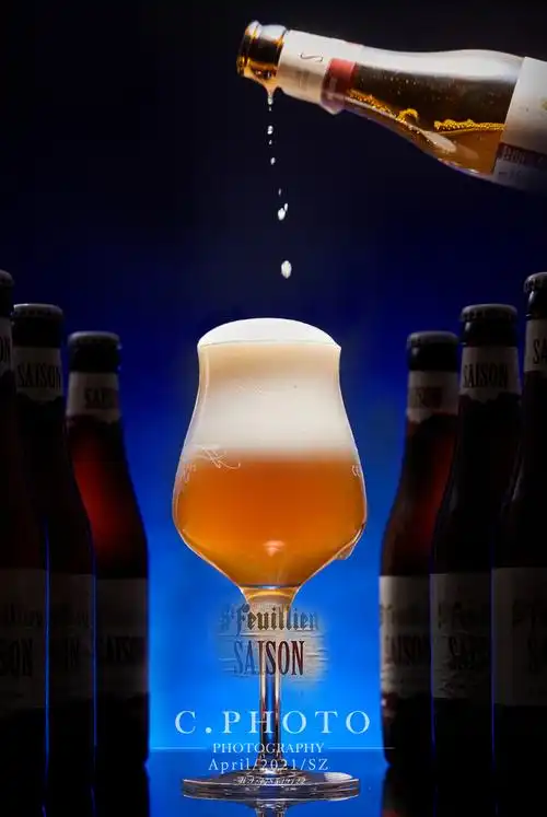 啤酒精酿啤酒拍摄效果图