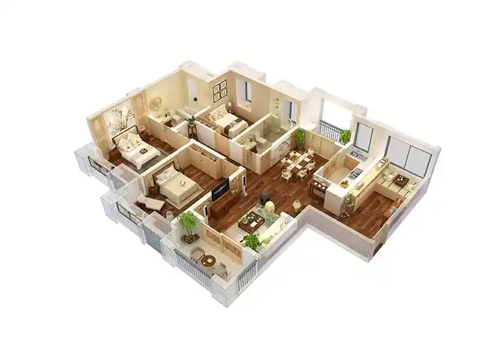 三维_住宅_高层-0