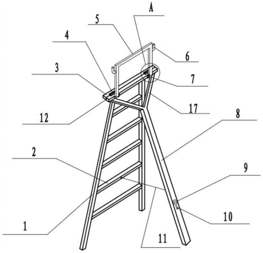 cn107313710a_一种新型人字梯在审