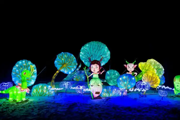3900盏花灯点亮世园公园,花灯节将持续274天_北京日报rss订阅