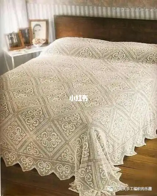 床罩_钩针_钩针图解_兴趣爱好_手工