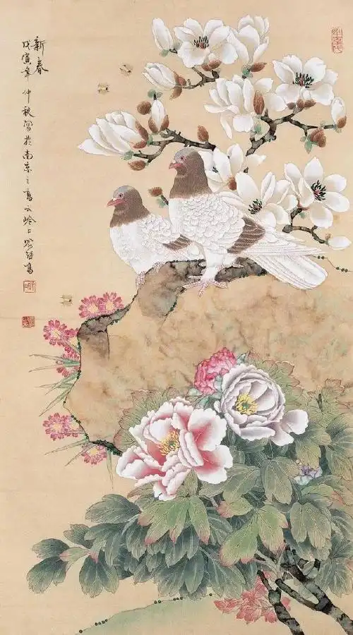 喻继高:我毕生挚爱的工笔花鸟鱼|陈之佛|花鸟画|傅抱石|国画_网易订阅