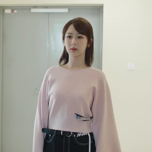 余生请多指教杨紫林之校同款衣服女春新款气质圆领卫衣牛仔裤套装