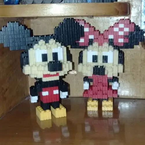 小颗粒拼塔积木图纸分享