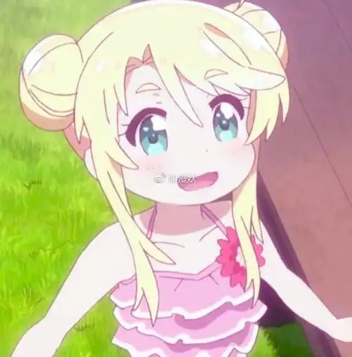 自截动漫头像丸子头的姬坂乃爱,好可爱79