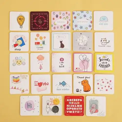 2022新年贺卡元旦小卡片祝福diy材料儿童留言心愿卡幼儿园创意1