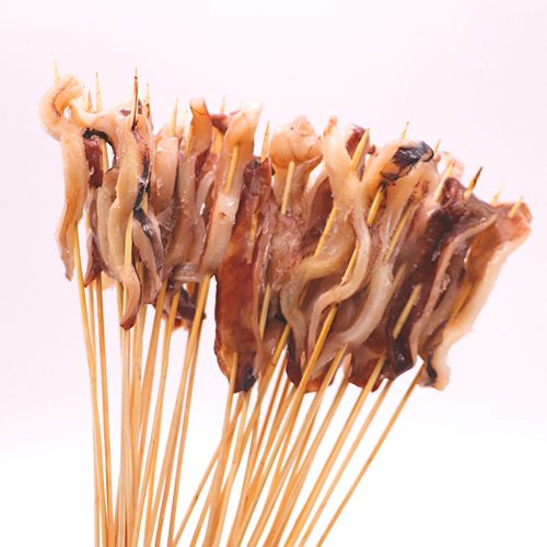 鱿鱼小串手把鱿鱼串烧烤铁板海鲜串火锅串串麻辣烫半成品300串1包