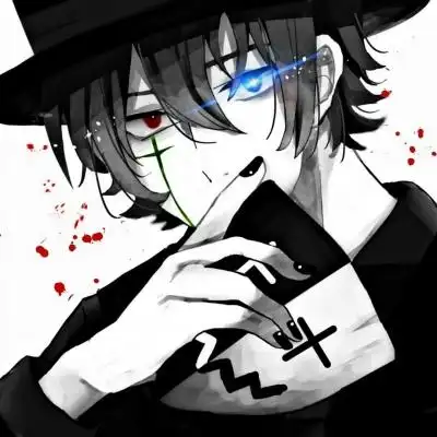 苏柒:眼神杀酷拽暗系动漫男头_男生头像_我要个性网