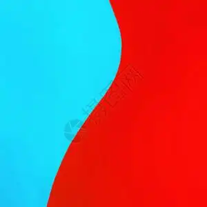 红色方形工艺抽象的优质双色蓝和红设计背景方形流行艺术背景与复制