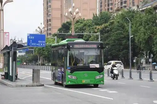 绿色出行雅安逐步加大新能源纯电动公交车的投入使用