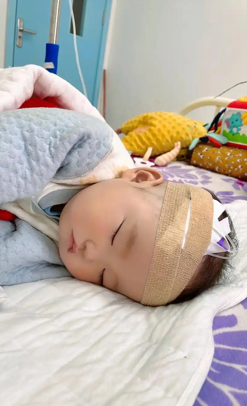 宝宝二次住院饿第六天!