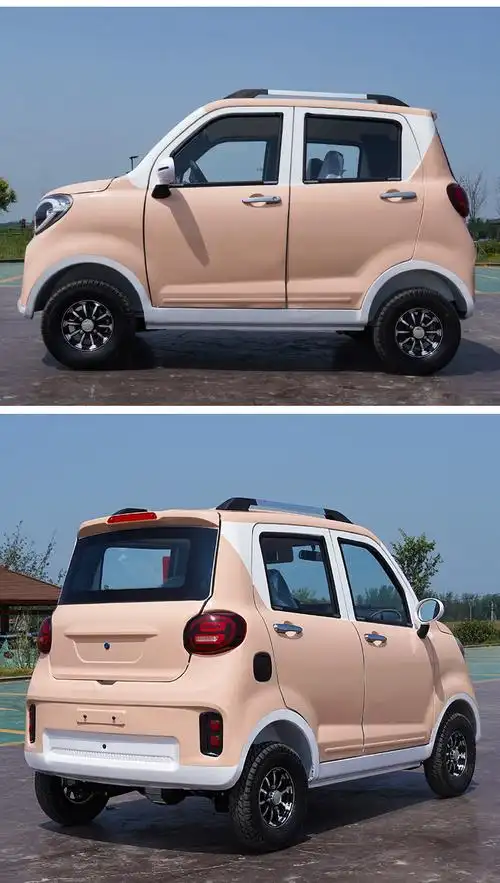 老头乐代步四轮车 四轮电动汽车新能源油电两用小型女家用成年人代步