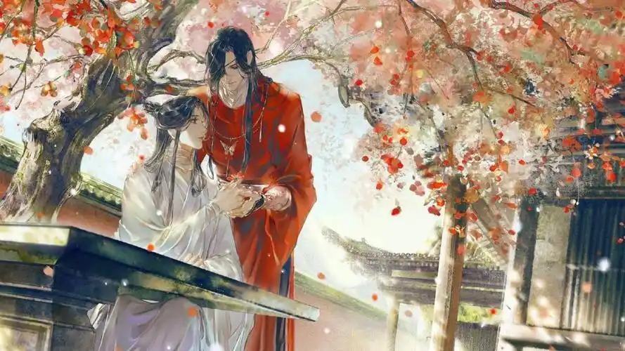 花城和谢怜的感情,高清壁纸图片,动漫人物-回车桌面