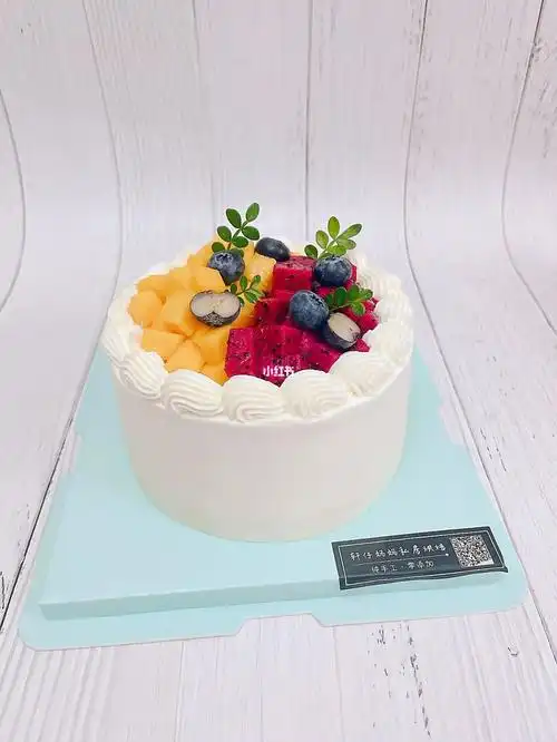 小清新水果蛋糕