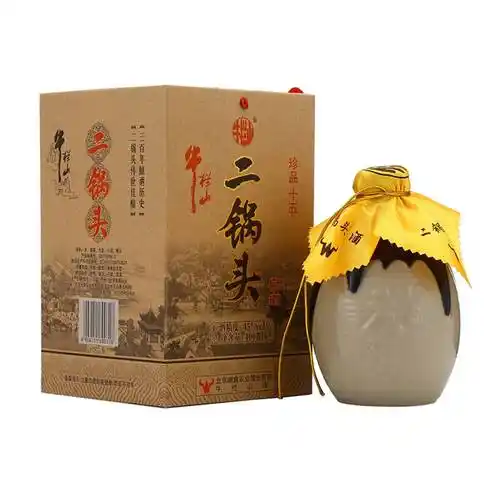 牛栏山二锅头白酒地道北京味儿珍品十五45度单瓶装400ml清香型