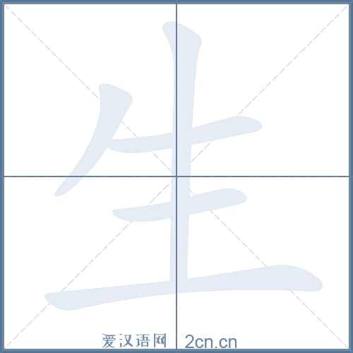 生的笔顺