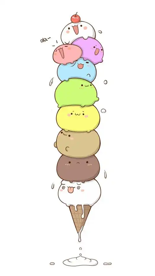 哈尔滨机情派iphone6/6p/6s/6sp/7/7p,冰激凌壁纸