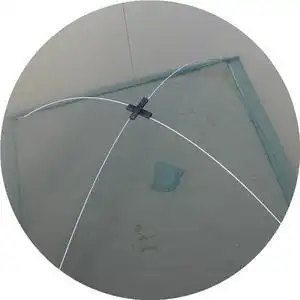 严选抬网 搬网 大型月亮网挑网 老式捞虾网兜密网支架搬筝网竹子