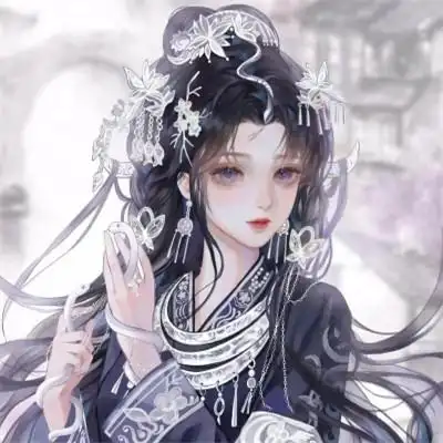 女生唯美古风仙气动漫头像图片