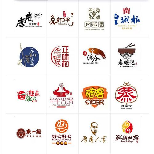 原创logo设计定制图标餐饮店标店名外卖头像商标注册门头标志招牌