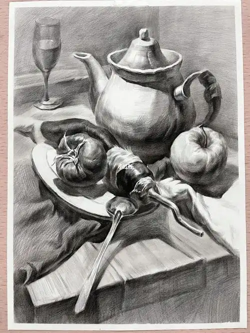 近期静物练习临摹为主