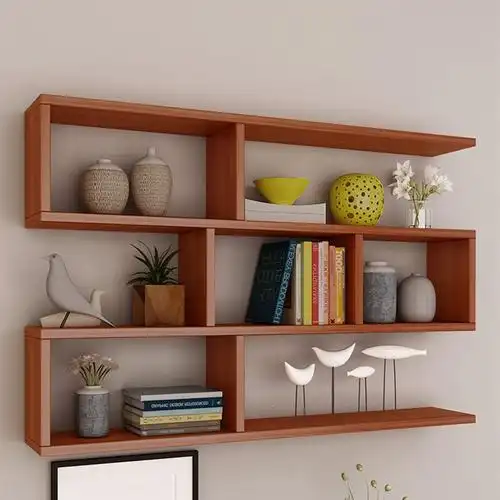 ai墙上置物架壁挂书架墙装卧室隔板墙面装饰客厅电视背景墙壁柜吊柜