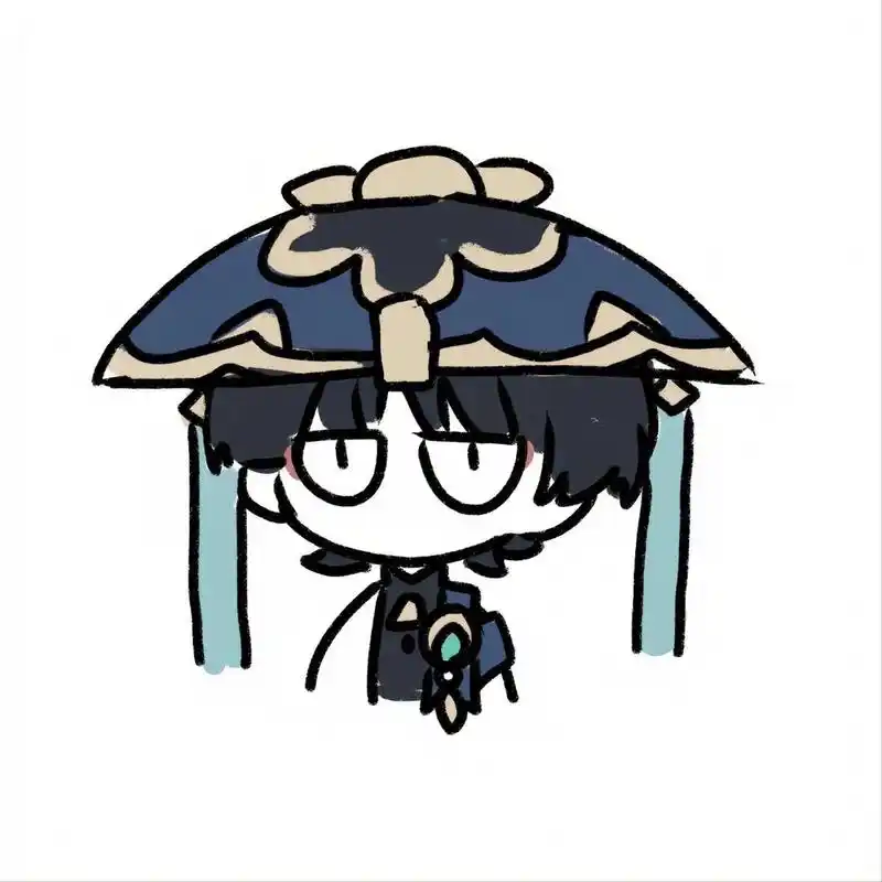 沙雕画风的原神头像(2) 原创画师来自抖音的旋风猫猫蛋包饭,喜欢的宝