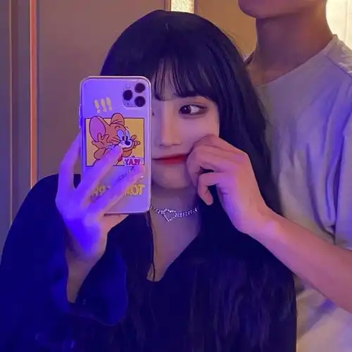 情头情侣头像二转注明言妩