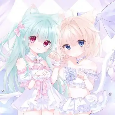 我没有选择权,生活推着我向前#卡通动漫闺蜜女生头像