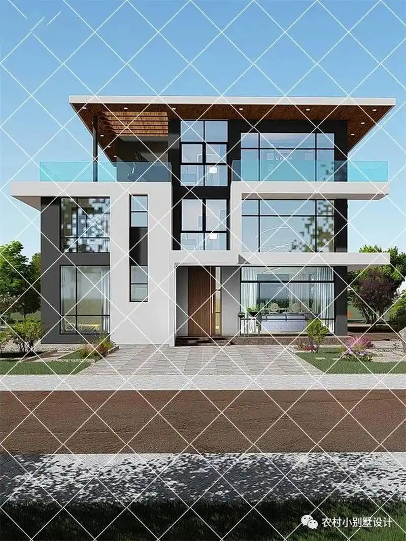 8套现代极简主义现代别墅, 后浪们建房首选 恰到好处的净妙到分毫的境