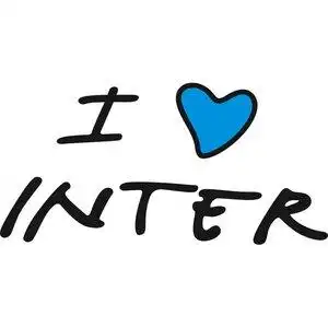 我爱国际米兰 足球球队 队徽标志 米兰/反光车贴 汽车贴纸