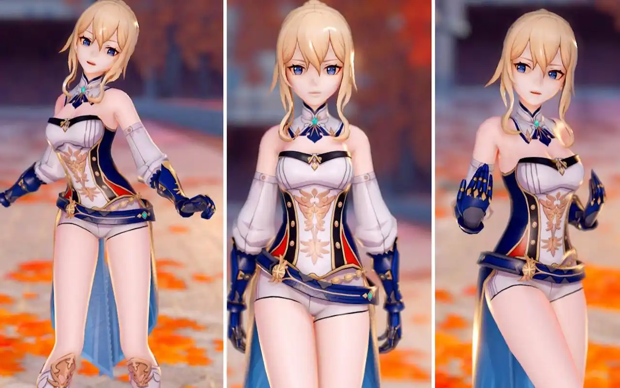 【原神mmd】短裤版琴团长