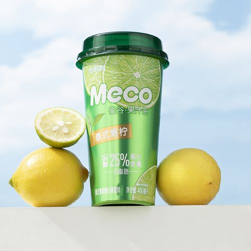 香飘飘meco蜜谷·果汁青柠2杯 红柚2杯