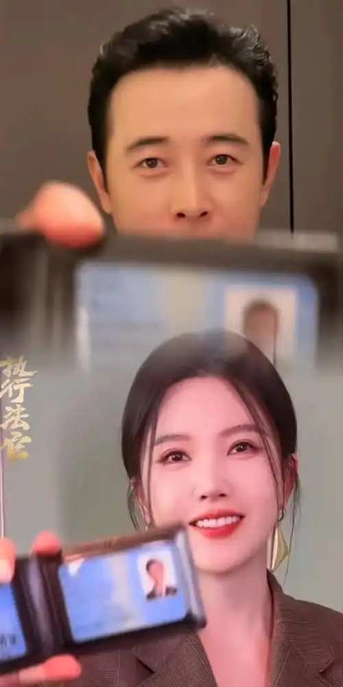 罗晋杨子姗早八精神状态##电视剧执行法官