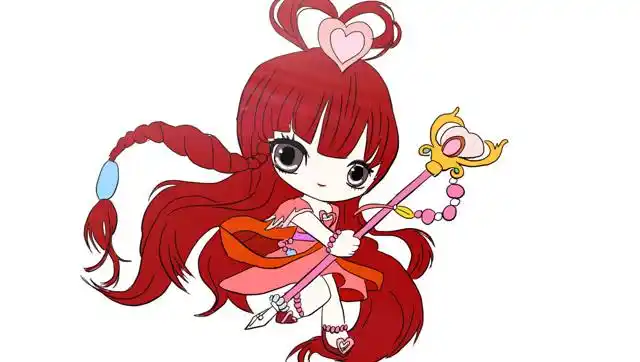 精灵梦叶罗丽之可爱的q版王默儿童卡通简笔画