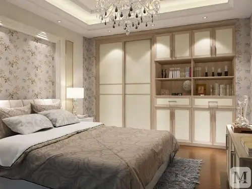 简约卧室吊顶装修效果图
