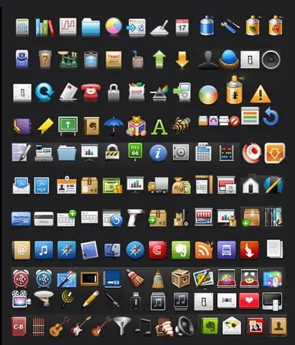 办公桌面图标套装