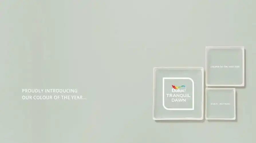 而多乐士的色彩专家们也选择了一款类似的低饱和度,灰度更重的绿,作为