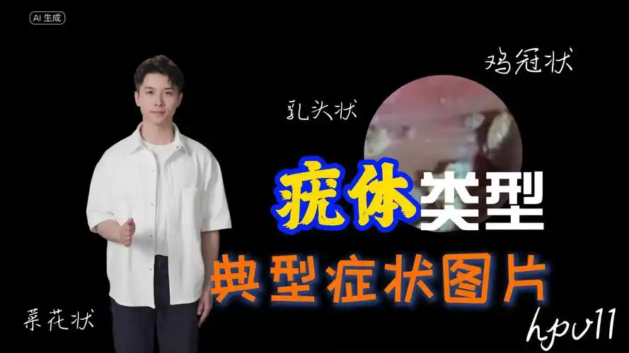 【尖锐湿疣症状图片】第二十二期 | 疣体类型典型症状图片 | hpv感染