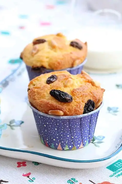 黄油纸杯蛋糕|简单两步搞定超好吃的小蛋糕