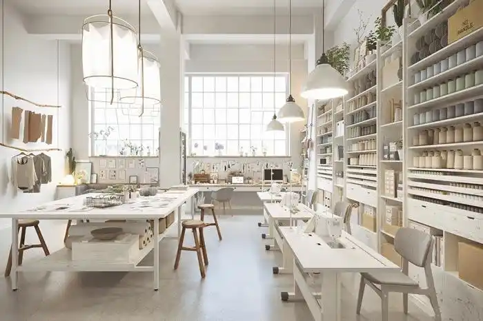 服装设计工作室装修设计案例