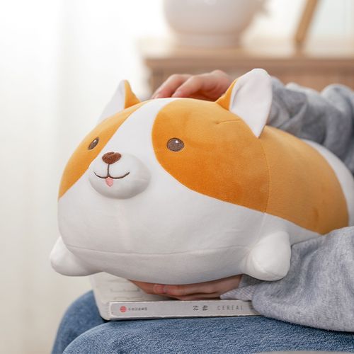 miniso名创优品柯基公仔玩偶可爱毛绒玩具床上抱枕小公仔毛绒布艺类