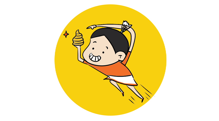 漫画 羽毛球,有趣又实用.