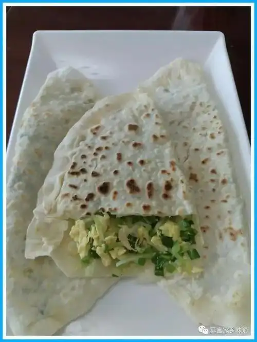 莫言家乡美食——高密合饼