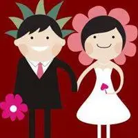 卡通风格伴郎伴娘头像_微信头像图片大全