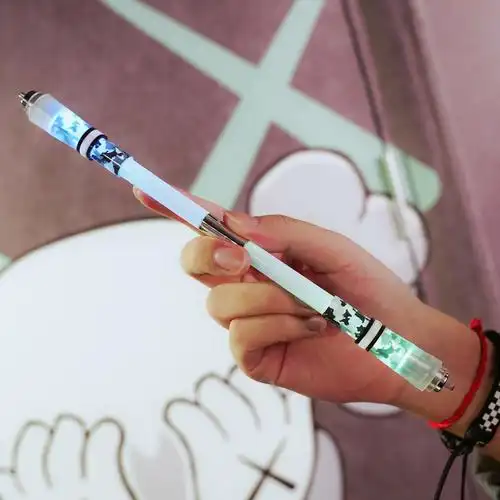 nope先生新品发光元素转笔灯笔升级led新手初学者网红同款转转笔