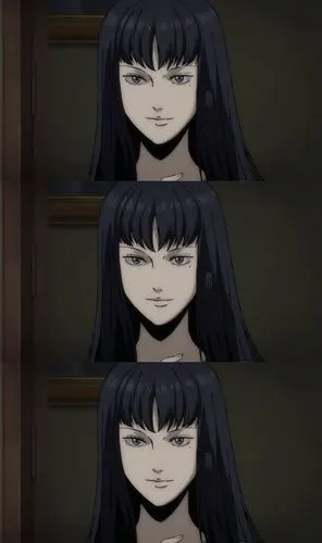 我呀,只喜欢富江.呵呵……_手机壁纸_动漫卡通手机壁纸_我要个性网