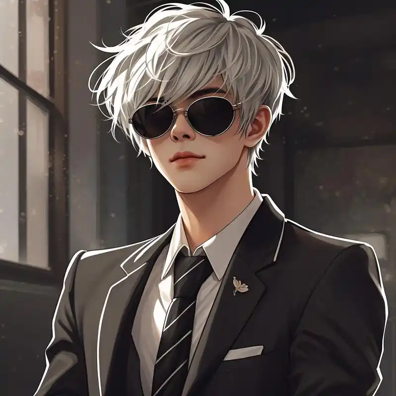 98动漫西装头像集锦96 今天给大家带来一组超酷的动漫西装头像!